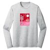 Sublimatable PosiCharge Long Sleeve Electric Heather Tee Thumbnail