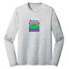 Sublimatable PosiCharge Long Sleeve Electric Heather Tee Thumbnail