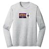 Sublimatable PosiCharge Long Sleeve Electric Heather Tee Thumbnail