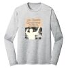 Sublimatable PosiCharge Long Sleeve Electric Heather Tee Thumbnail