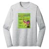 Sublimatable PosiCharge Long Sleeve Electric Heather Tee Thumbnail