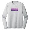 Sublimatable PosiCharge Long Sleeve Electric Heather Tee Thumbnail