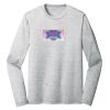 Sublimatable PosiCharge Long Sleeve Electric Heather Tee Thumbnail