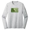 Sublimatable PosiCharge Long Sleeve Electric Heather Tee Thumbnail