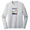 Sublimatable PosiCharge Long Sleeve Electric Heather Tee Thumbnail