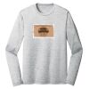 Sublimatable PosiCharge Long Sleeve Electric Heather Tee Thumbnail