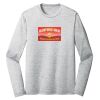Sublimatable PosiCharge Long Sleeve Electric Heather Tee Thumbnail
