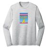 Sublimatable PosiCharge Long Sleeve Electric Heather Tee Thumbnail