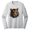 Sublimatable PosiCharge Long Sleeve Electric Heather Tee Thumbnail
