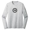 Sublimatable PosiCharge Long Sleeve Electric Heather Tee Thumbnail