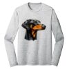 Sublimatable PosiCharge Long Sleeve Electric Heather Tee Thumbnail