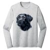 Sublimatable PosiCharge Long Sleeve Electric Heather Tee Thumbnail