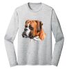 Sublimatable PosiCharge Long Sleeve Electric Heather Tee Thumbnail