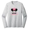Sublimatable PosiCharge Long Sleeve Electric Heather Tee Thumbnail