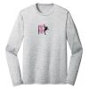 Sublimatable PosiCharge Long Sleeve Electric Heather Tee Thumbnail