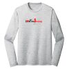 Sublimatable PosiCharge Long Sleeve Electric Heather Tee Thumbnail