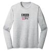 Sublimatable PosiCharge Long Sleeve Electric Heather Tee Thumbnail