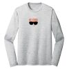 Sublimatable PosiCharge Long Sleeve Electric Heather Tee Thumbnail