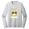 Sublimatable PosiCharge Long Sleeve Electric Heather Tee Thumbnail
