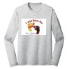 Sublimatable PosiCharge Long Sleeve Electric Heather Tee Thumbnail