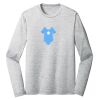 Sublimatable PosiCharge Long Sleeve Electric Heather Tee Thumbnail