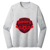 Sublimatable PosiCharge Long Sleeve Electric Heather Tee Thumbnail