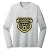 Sublimatable PosiCharge Long Sleeve Electric Heather Tee Thumbnail