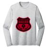 Sublimatable PosiCharge Long Sleeve Electric Heather Tee Thumbnail