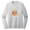 Sublimatable PosiCharge Long Sleeve Electric Heather Tee Thumbnail