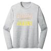 Sublimatable PosiCharge Long Sleeve Electric Heather Tee Thumbnail