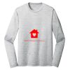 Sublimatable PosiCharge Long Sleeve Electric Heather Tee Thumbnail