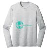 Sublimatable PosiCharge Long Sleeve Electric Heather Tee Thumbnail