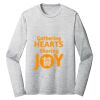 Sublimatable PosiCharge Long Sleeve Electric Heather Tee Thumbnail