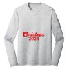 Sublimatable PosiCharge Long Sleeve Electric Heather Tee Thumbnail