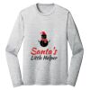 Sublimatable PosiCharge Long Sleeve Electric Heather Tee Thumbnail