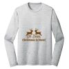 Sublimatable PosiCharge Long Sleeve Electric Heather Tee Thumbnail