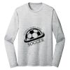 Sublimatable PosiCharge Long Sleeve Electric Heather Tee Thumbnail