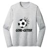 Sublimatable PosiCharge Long Sleeve Electric Heather Tee Thumbnail