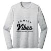 Sublimatable PosiCharge Long Sleeve Electric Heather Tee Thumbnail