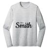 Sublimatable PosiCharge Long Sleeve Electric Heather Tee Thumbnail