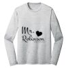 Sublimatable PosiCharge Long Sleeve Electric Heather Tee Thumbnail