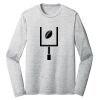 Sublimatable PosiCharge Long Sleeve Electric Heather Tee Thumbnail