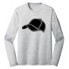 Sublimatable PosiCharge Long Sleeve Electric Heather Tee Thumbnail
