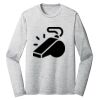 Sublimatable PosiCharge Long Sleeve Electric Heather Tee Thumbnail