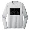 Sublimatable PosiCharge Long Sleeve Electric Heather Tee Thumbnail