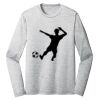 Sublimatable PosiCharge Long Sleeve Electric Heather Tee Thumbnail