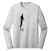 Sublimatable PosiCharge Long Sleeve Electric Heather Tee Thumbnail