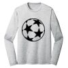 Sublimatable PosiCharge Long Sleeve Electric Heather Tee Thumbnail