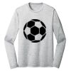 Sublimatable PosiCharge Long Sleeve Electric Heather Tee Thumbnail