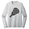Sublimatable PosiCharge Long Sleeve Electric Heather Tee Thumbnail